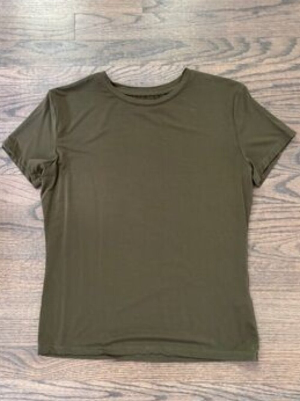Olive Green Women's Fitted Top